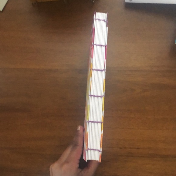 Handmade flower book-binder journal - Picture 3 of 5